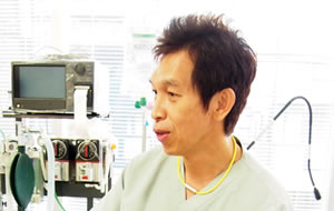 梅島動物病院　勝山　義夫院長　３