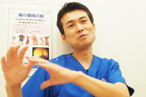 七里動物病院　中村　悟院長　３