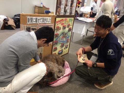 保護犬ふれあい４